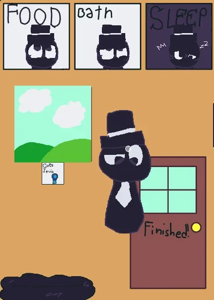 Sprunki Please Adopt Me game cover